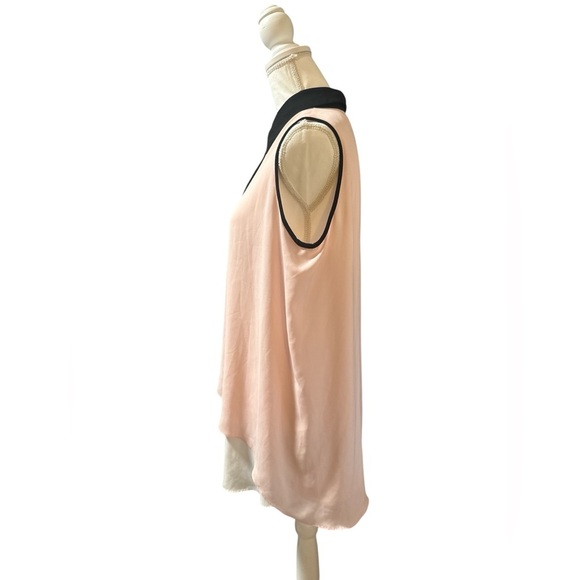 Joseph Ribkoff, Silky, Powder Pink/Off-White/Black Blouse - Picture 6 of 9